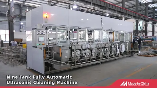 5% off Skymen Fully Hydrocarbon Automatic Ultrasonic Cleaning Equipment with Robot Arm PLC Function